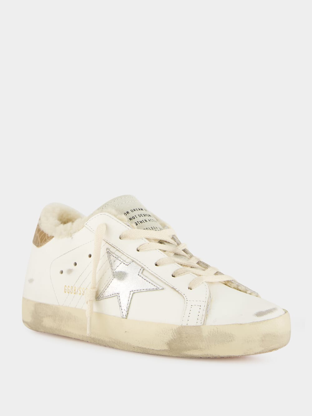 Super-Star Sneakers with Cocco Heel & Shearling